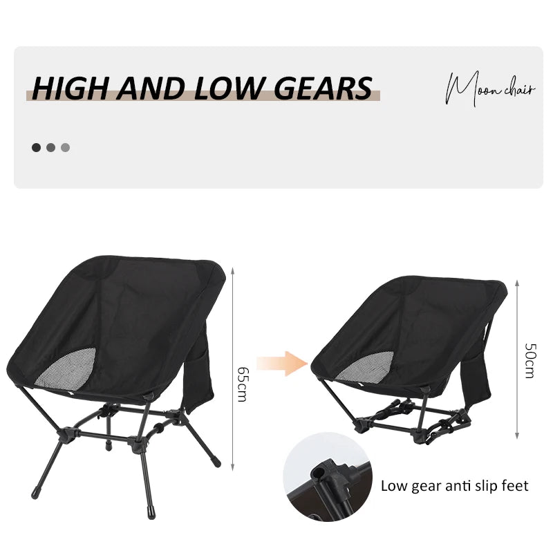 Ultralight Folding Camping Chair | Portable Outdoor Stool