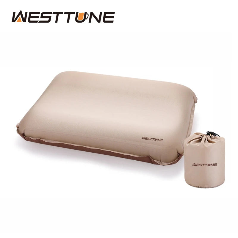 Portable Self-Inflating Sleeping Pillow | 3D Ultralight Sponge
