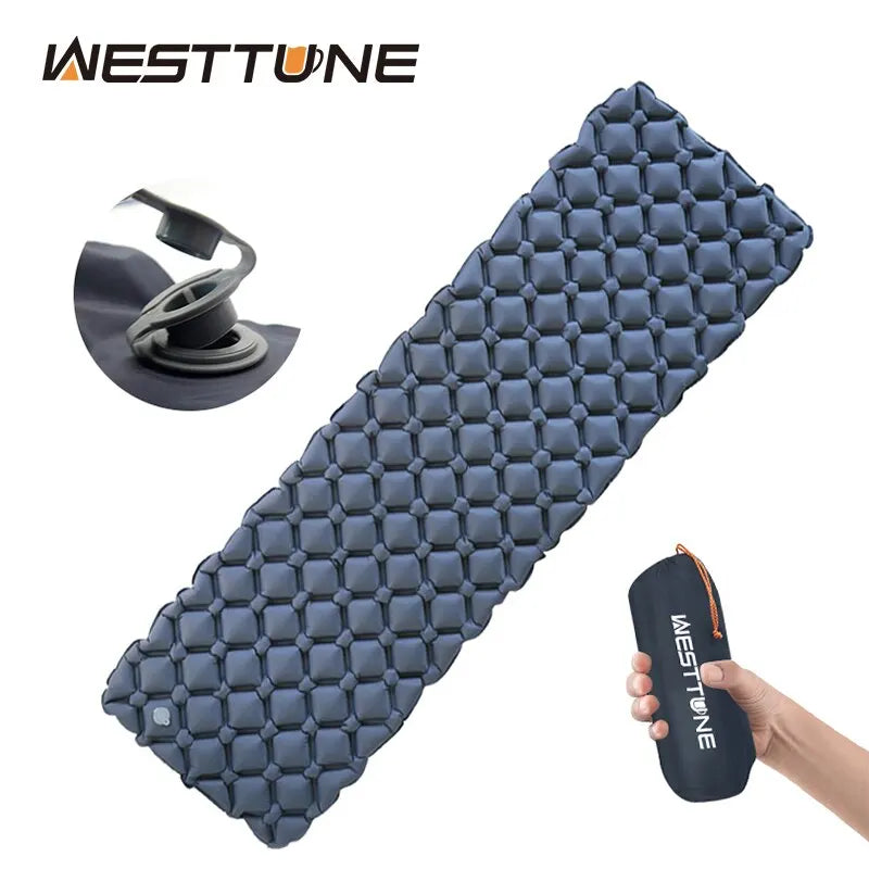 Ultralight Inflatable Sleeping Pad | Portable Air Cushion for Travel Hiking