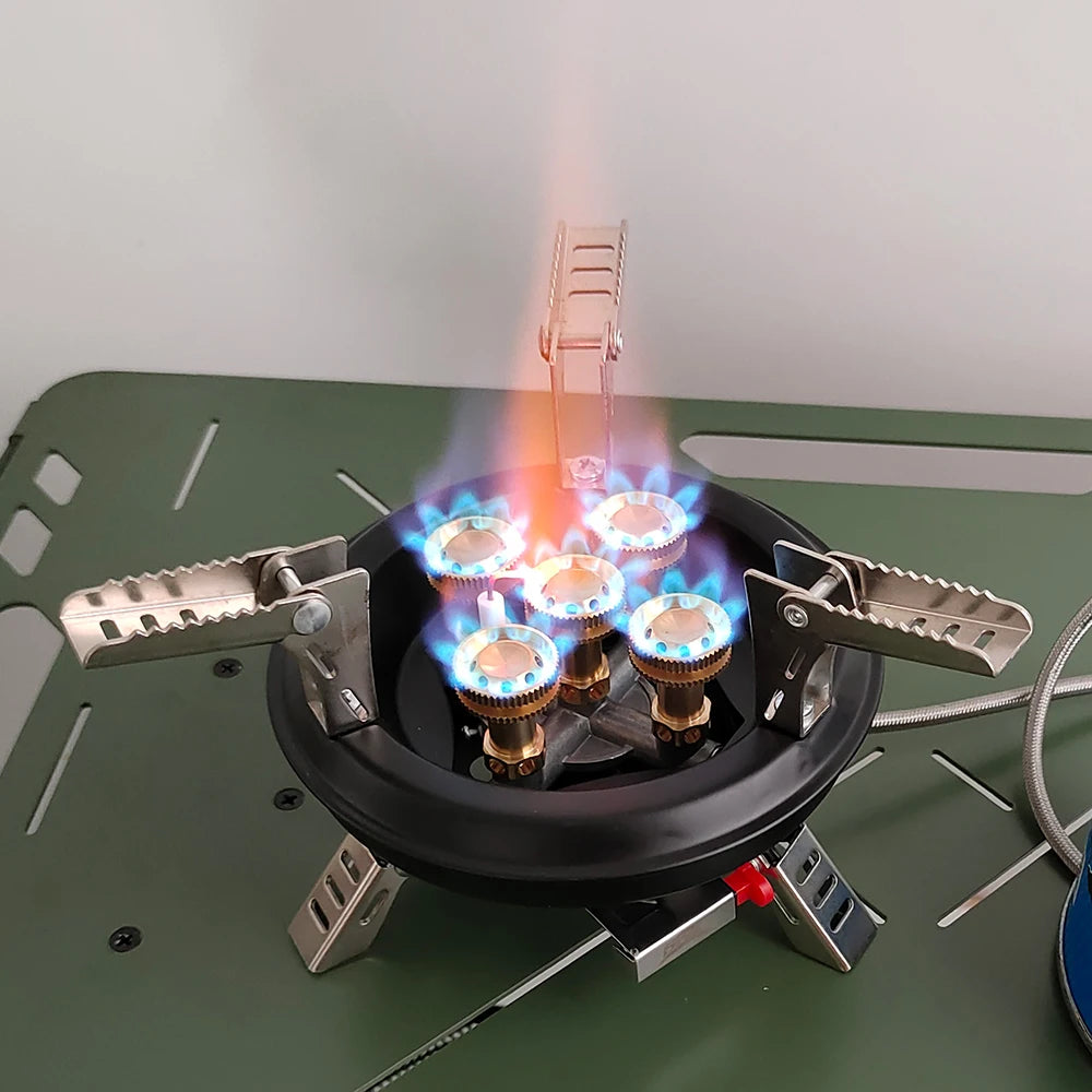 High Pressure Camping Gas Stove | Windproof Burner
