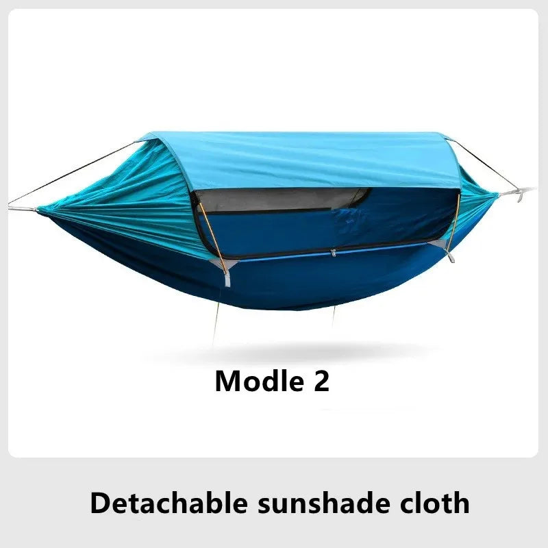 Hammock | Anti-Rollover, Sun Shading & Anti-Mosquito Single or Double Person
