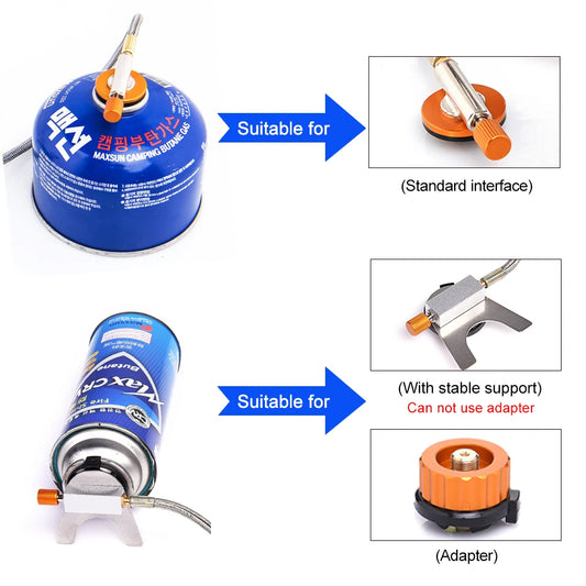 Portable Camping Gas Stove | Strong Fire Outdoor Burner