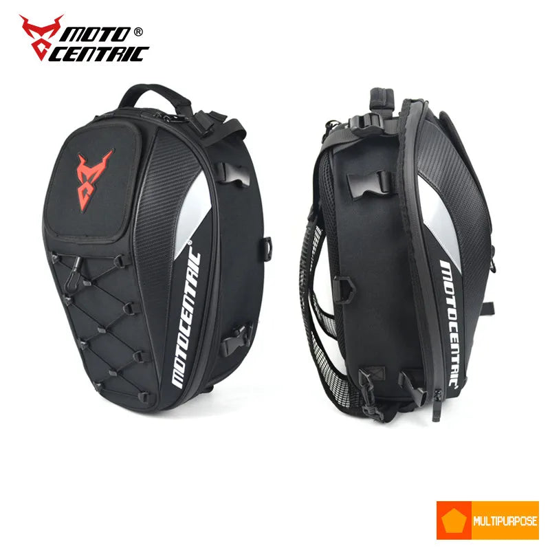 Waterproof High Capacity Motorcycle Tail Bag | Multifunction Backpack