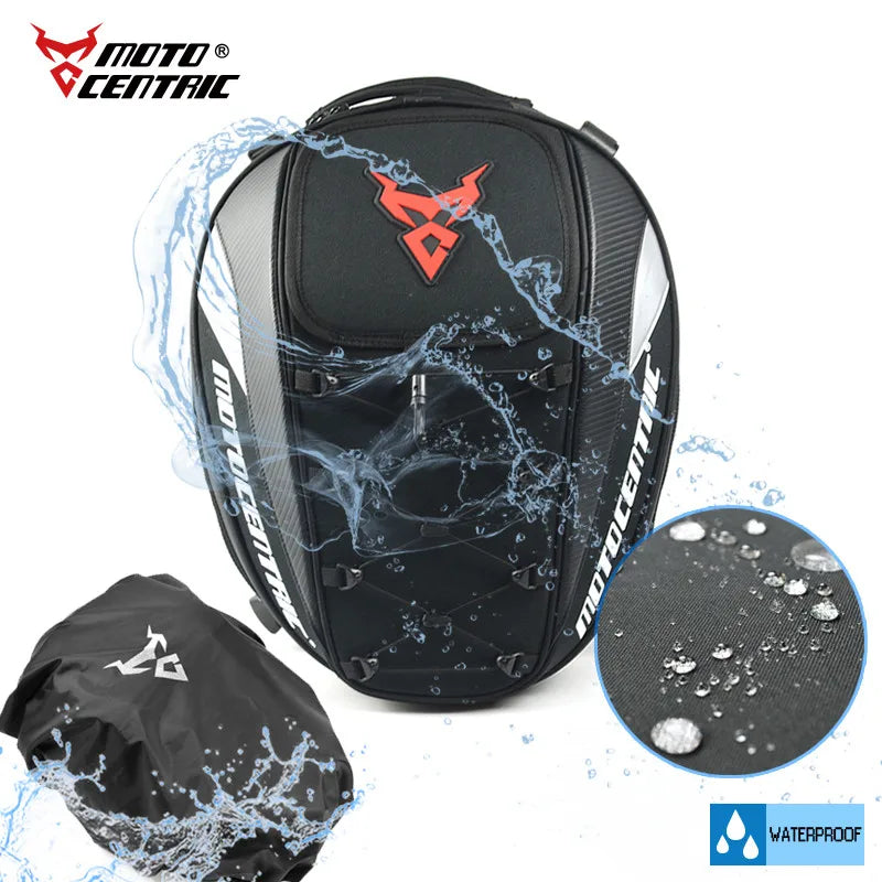 Waterproof High Capacity Motorcycle Tail Bag | Multifunction Backpack