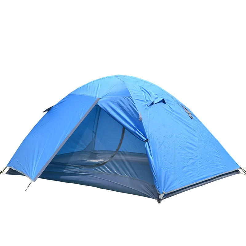 2 Person 4 Seasons Waterproof Double Layer Camping Tent | Portable Travel Shelter