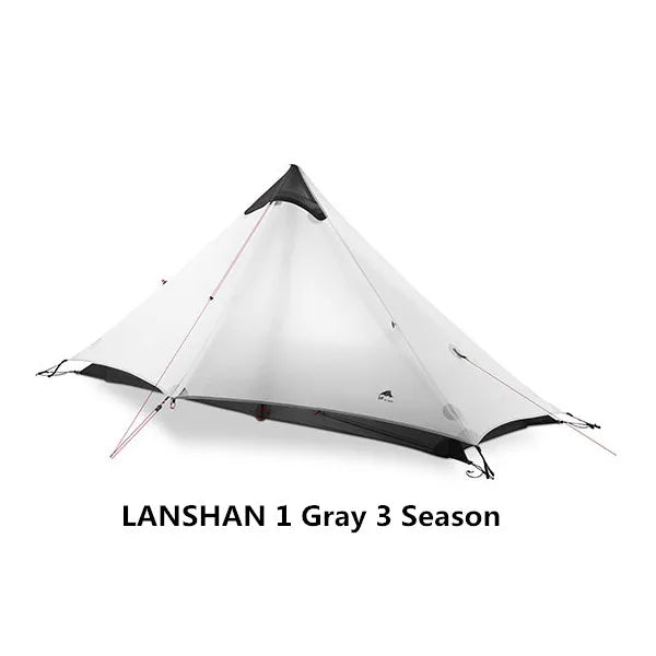 Ultralight 1-2 Person 3/4 Season Camping Tent | 15D Silnylon Rodless
