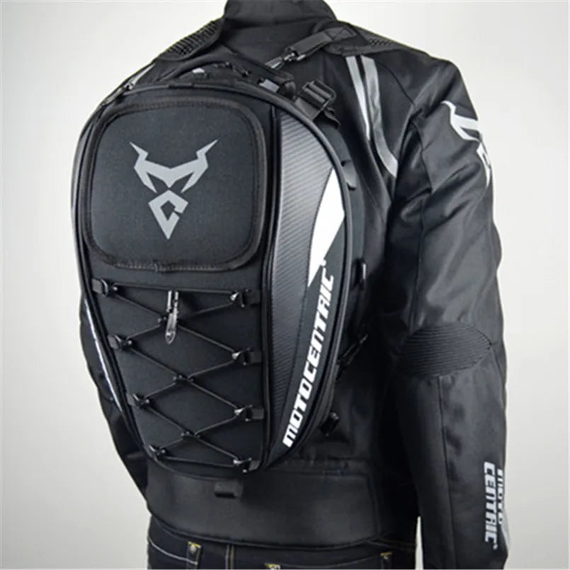 Waterproof High Capacity Motorcycle Tail Bag | Multifunction Backpack