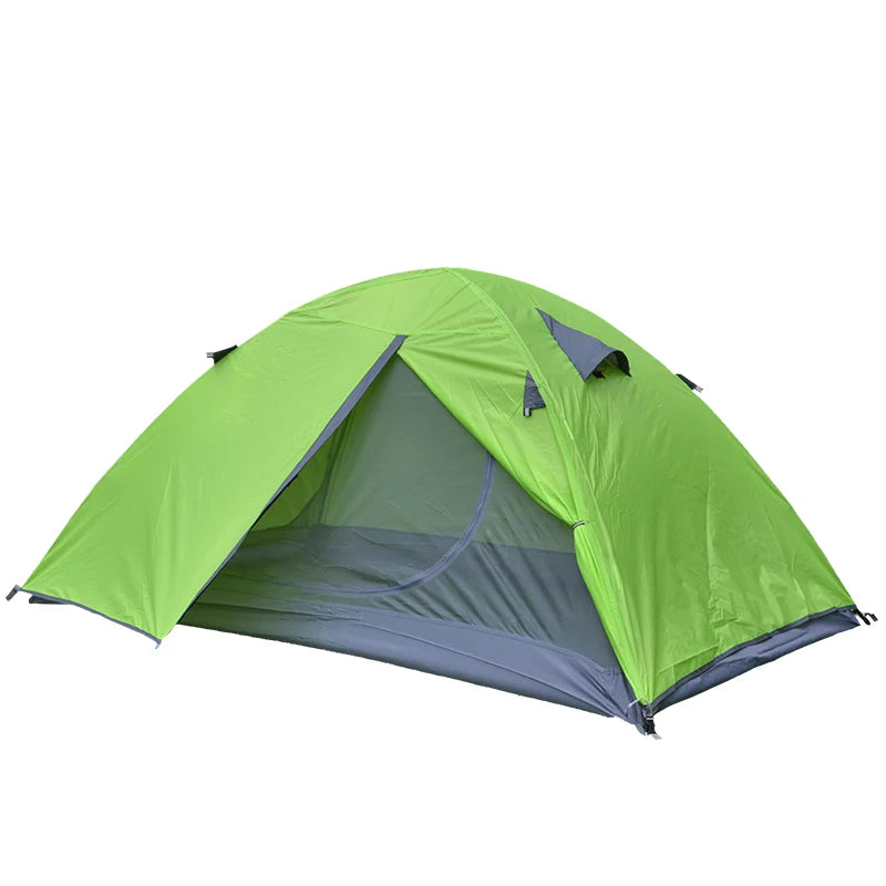 2 Person 4 Seasons Waterproof Double Layer Camping Tent | Portable Travel Shelter