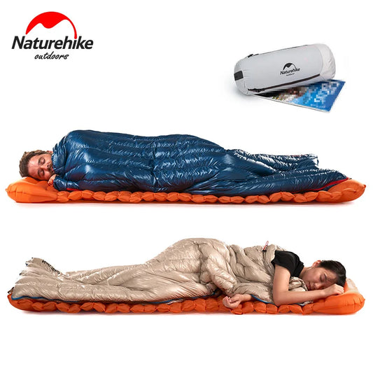 Waterproof Goose Down Sleeping Bag | Ultralight Mummy for Winter Camping