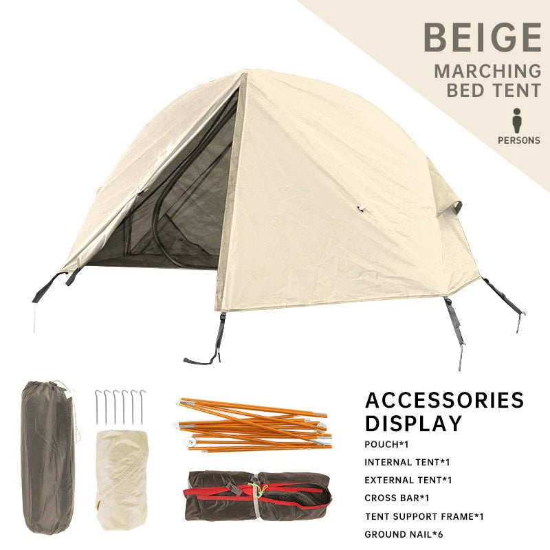 Foldable Bunk Bed Tent & Portable Single Bed Tent Mosquito Proof