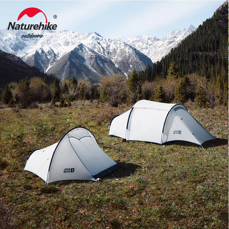 Camping Tunnel Tent | Ultralight 1-2 People 15D Waterproof Sun Shelter