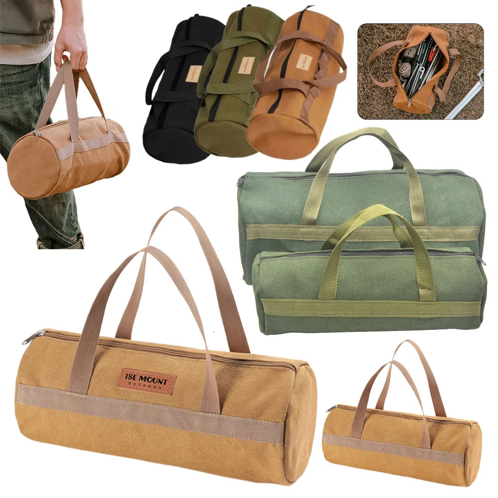 Large Capacity Camping Tool Organizer Bag | Tent Peg & Ground Nail Holder