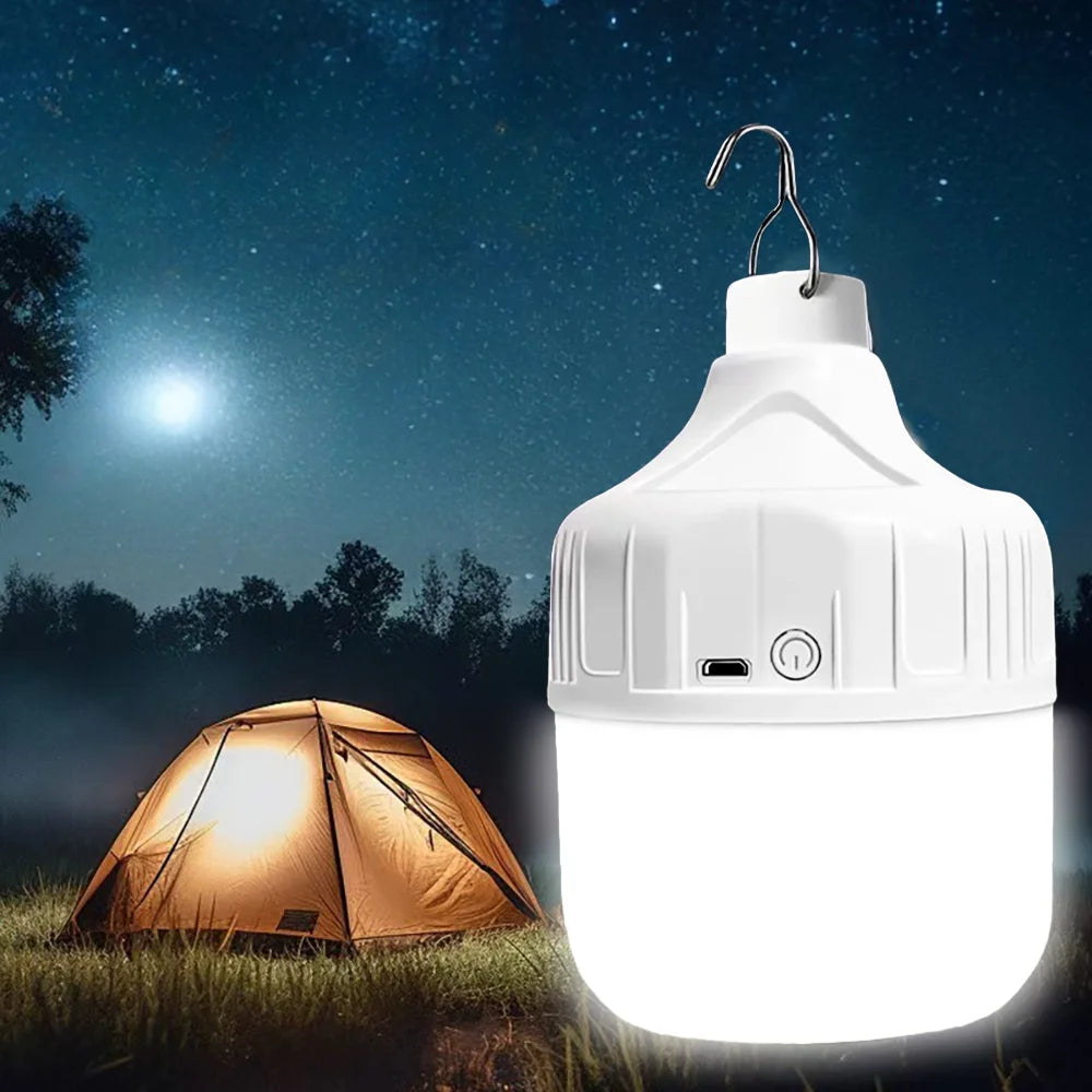 Portable USB LED Camping Light | Multifunctional Outdoor Emergency Hanging Tent Lamp