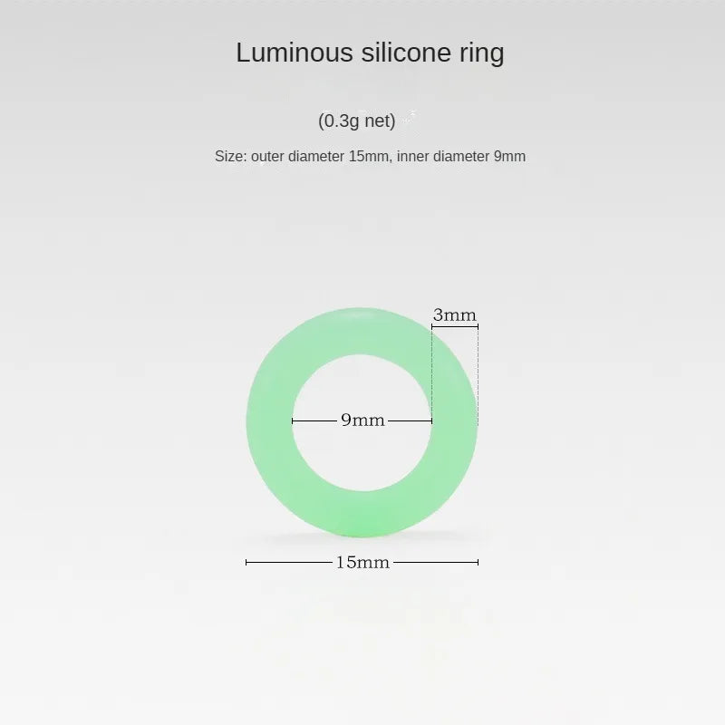 Camping Floor Nails Night Aperture | Multifunctional Silicone Warning Ring