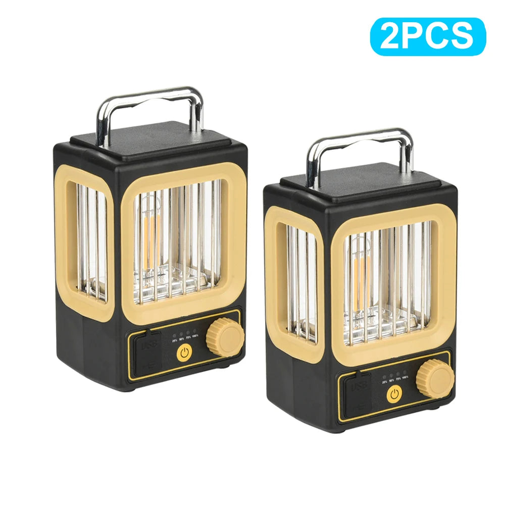 LED Flashlight Camping Lantern | Super Bright Portable Hanging Tent Lamp Waterproof