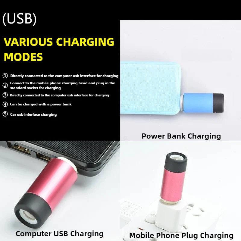 Outdoor Keychain Flashlight | Mini LED Pocket Flashlight for Camping & Emergencies