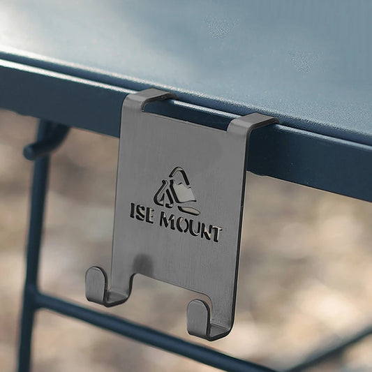 Hang Gas Canister Hook | Stainless Steel Camping Table & Stove Tank Hanger