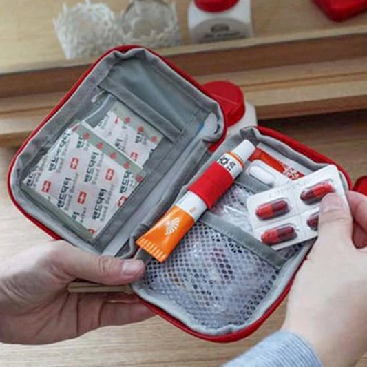 Mini Portable Medicine Bag | First Aid Kit & Medicine Storage