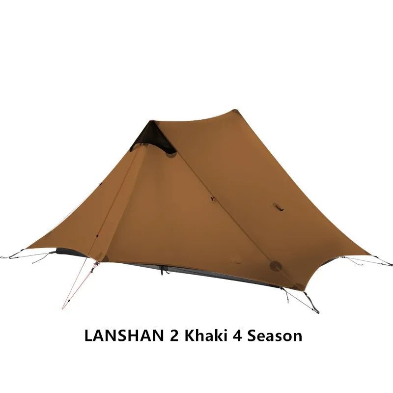 Ultralight 2Person 3Season Camping Tent | 15D Silnylon Rodless