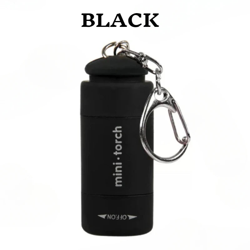 Outdoor Keychain Flashlight | Mini LED Pocket Flashlight for Camping & Emergencies
