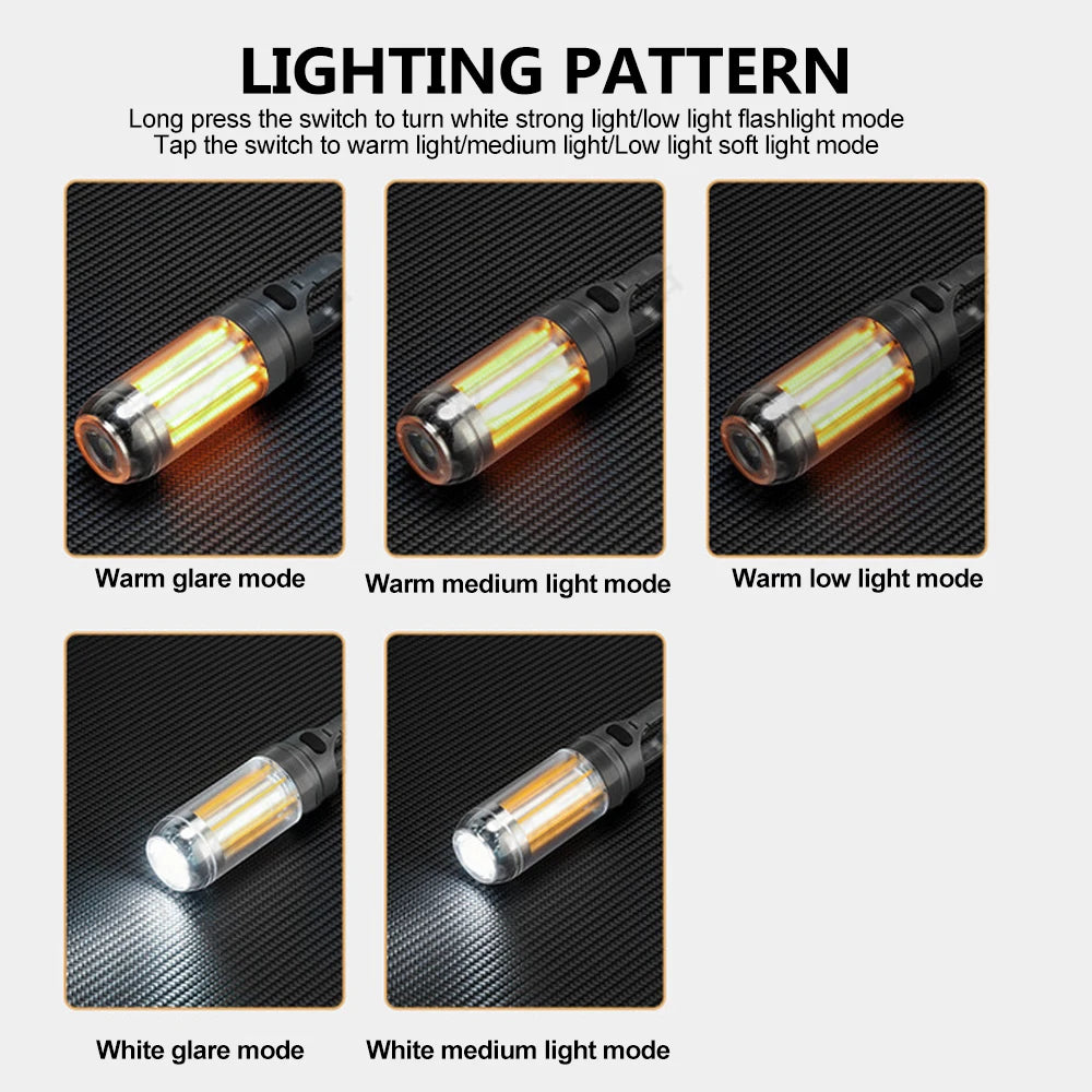 LED Flashlight Camping Lantern | Super Bright Portable Hanging Tent Lamp Waterproof