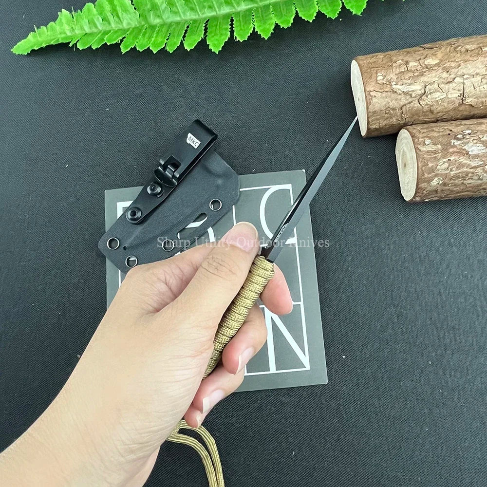 MKC 440C Fixed Blade Knife | Ultra-Sharp Survival Tool