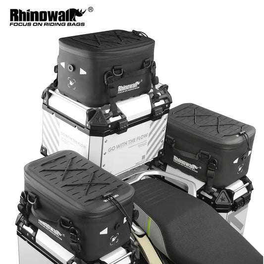 Motorcycle Top Bag | Waterproof Dry Top Side Case Expansion Bag Hardshell Saddle Luggage