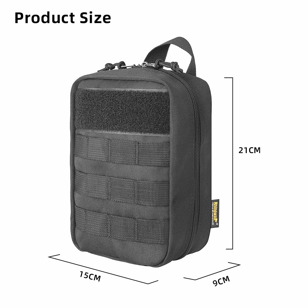 Motorcycle Medical Pouch | Emergency Storage Bag & Molle First Aid/Tool Bag