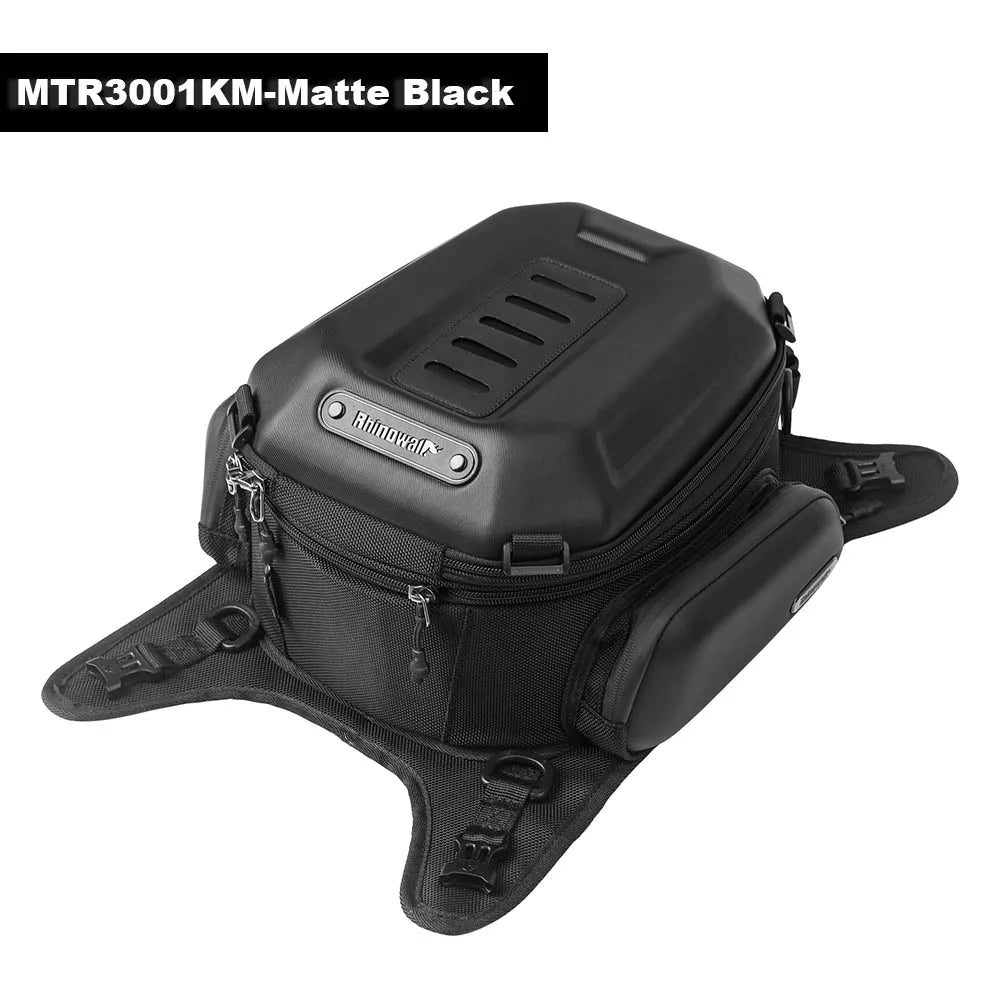 Motorcycle Tank Saddle Bag Backpack | Hardshell 15L-18L Universal Fit