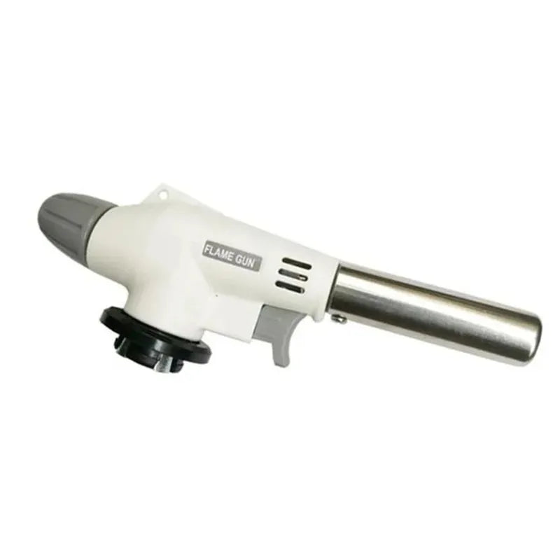 Portable Butane Gas Flame Torch | Auto-Ignition Cooking & BBQ Burner