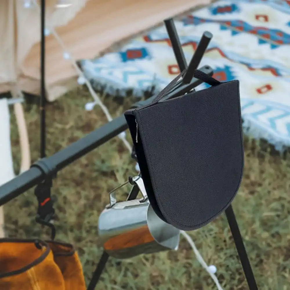 Camping Cutlery Storage Bag | Portable Pouch Case for Fork, Plates, Spoons