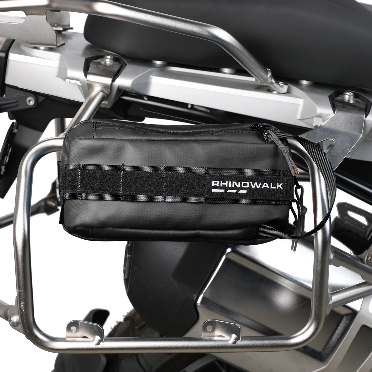 Motorcycle Front Handlebar Bag | 2.4L Motor Tank Bag & Multi-use Saddle Pack