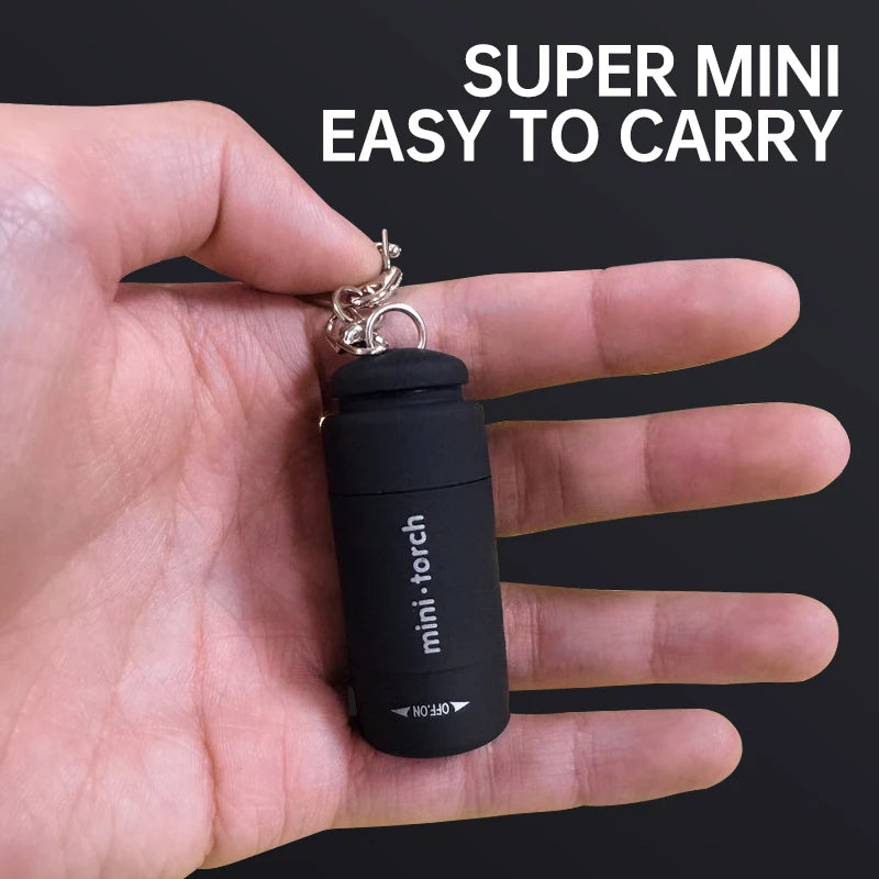 Outdoor Keychain Flashlight | Mini LED Pocket Flashlight for Camping & Emergencies