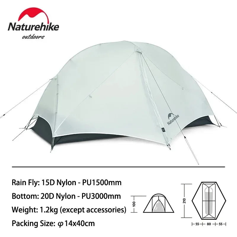 Mongar UL Ultralight 1-2 Person Camping Tent | 15D Waterproof