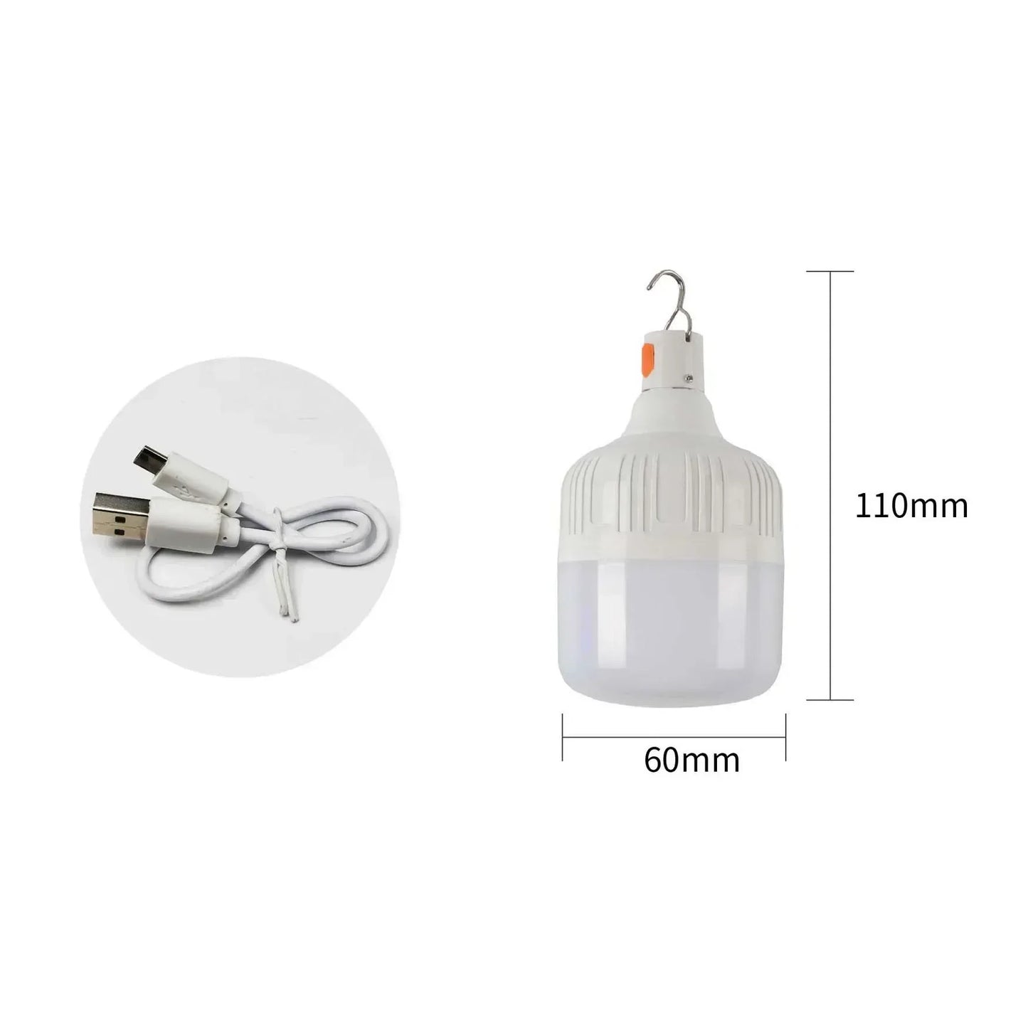60W Light Outdoor Camping LED Light Bulb Lantern