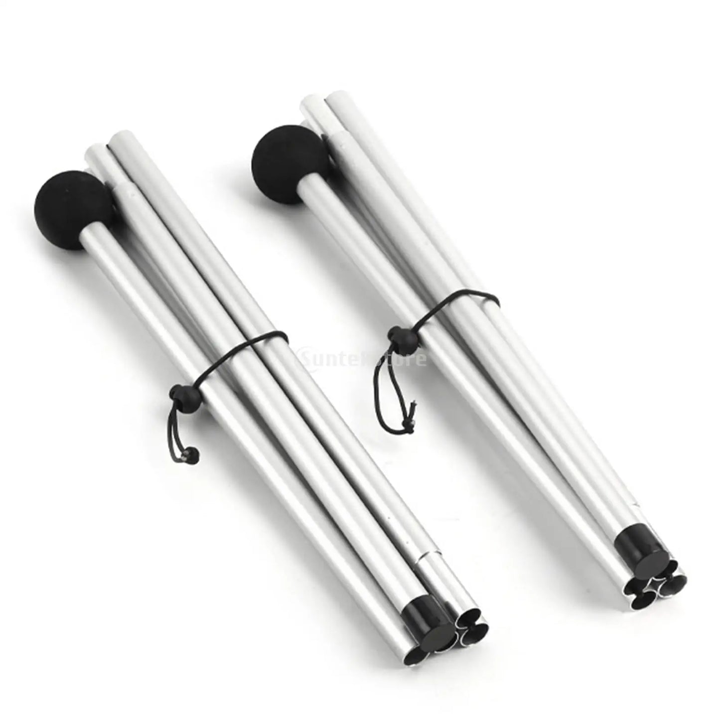 Telescoping Aluminum Alloy Tent Poles | 1.6M/2M Folding Rods