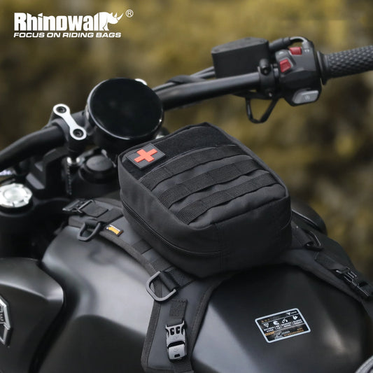 Motorcycle Medical Pouch | Emergency Storage Bag & Molle First Aid/Tool Bag