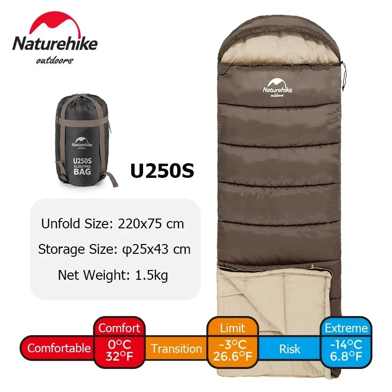 Ultralight Waterproof Envelope Sleeping Bag | Cotton Quilt