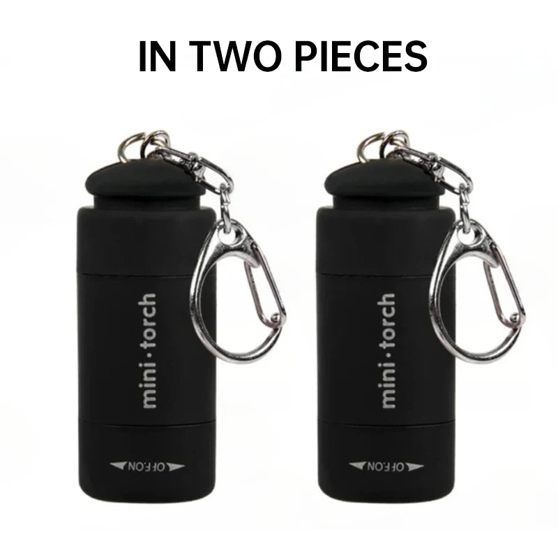 Outdoor Keychain Flashlight | Mini LED Pocket Flashlight for Camping & Emergencies