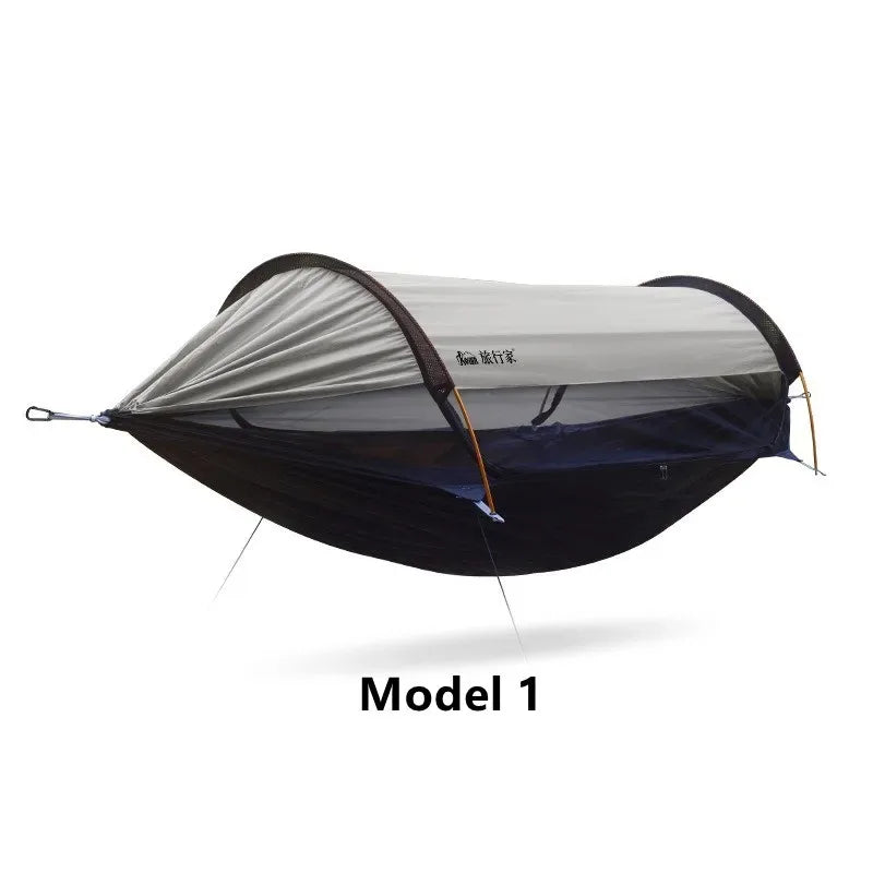 Hammock | Anti-Rollover, Sun Shading & Anti-Mosquito Single or Double Person