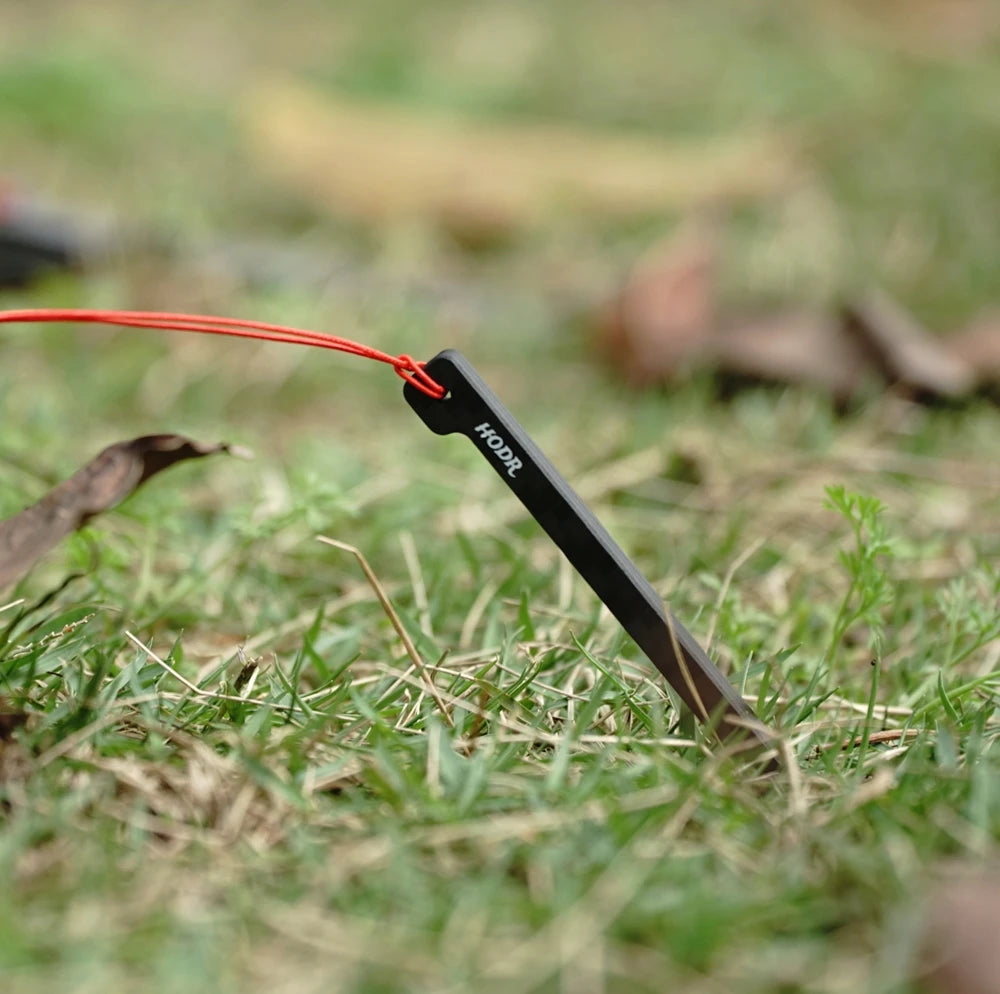 Ultralight Carbon Fiber Tent Pegs | 12cm, 3.7g Camping Stakes