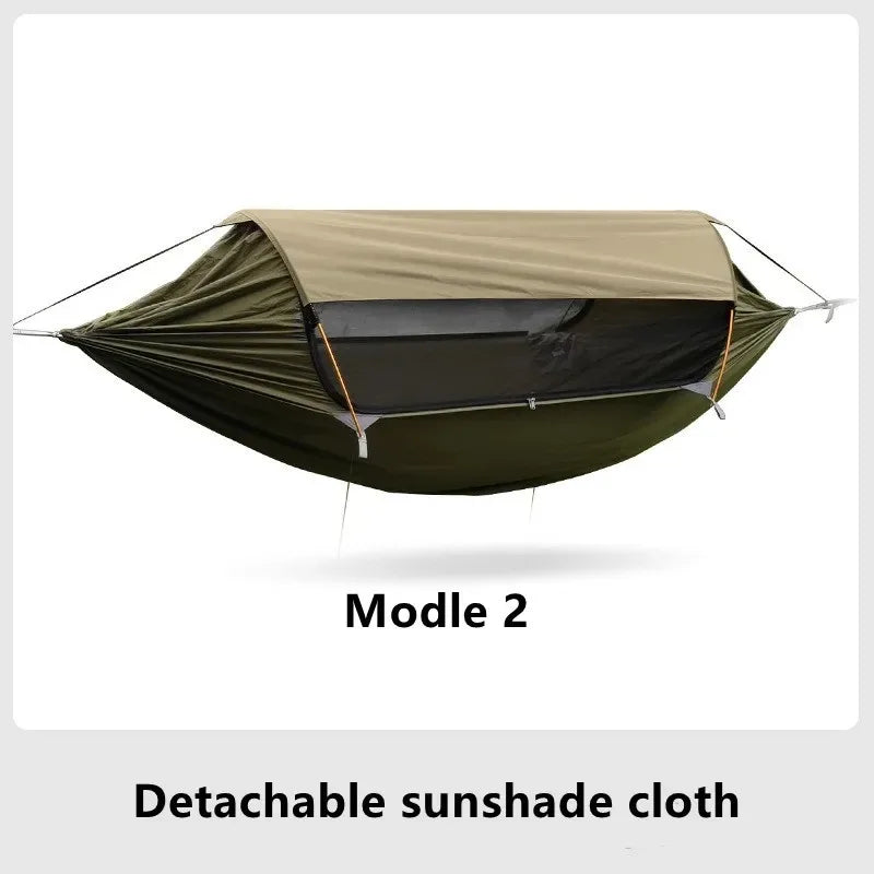 Hammock | Anti-Rollover, Sun Shading & Anti-Mosquito Single or Double Person