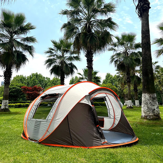 Pop-Up Tent | Waterproof Camping Tent for 5-8 Persons