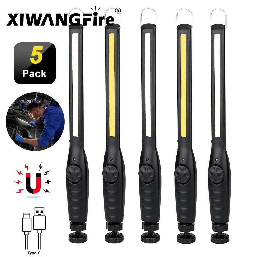 COB+LED Flashlight | Magnetic Work Light & Portable Lantern