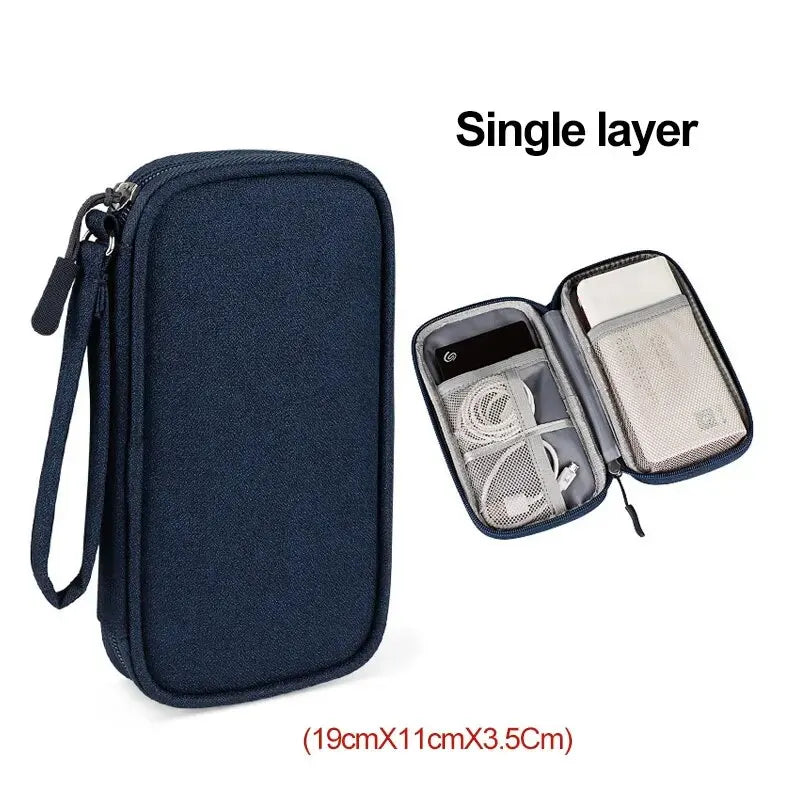Travel Organizer Bag | Portable Waterproof Double Layers Storage