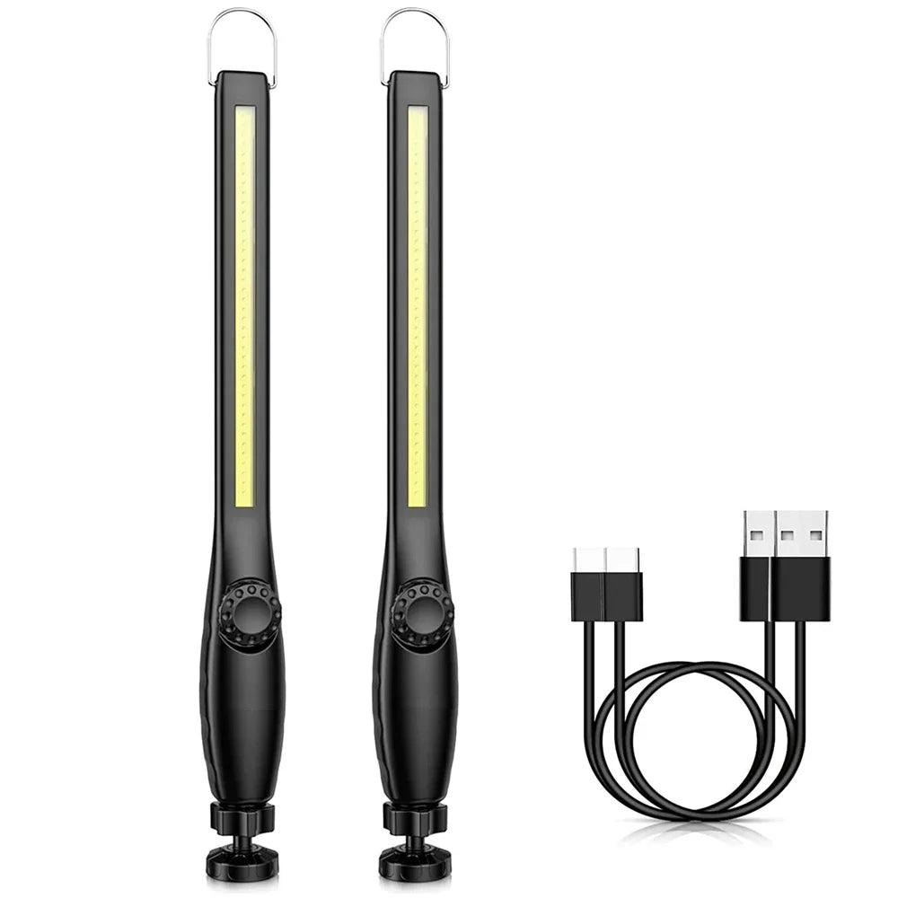 COB+LED Flashlight | Magnetic Work Light & Portable Lantern