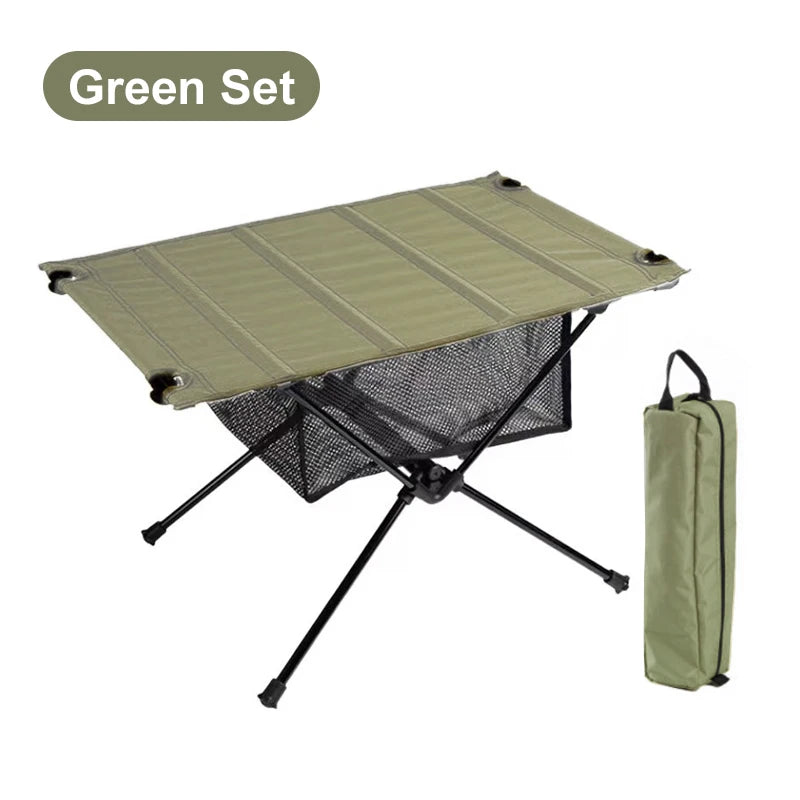 Camping Folding Table | Lightweight 1680D Oxford Roll-Up Table