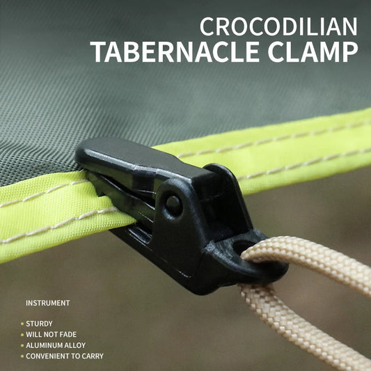 10Pcs Outdoor Tarp Clips | Heavy Duty Camping Tent Clamp Set