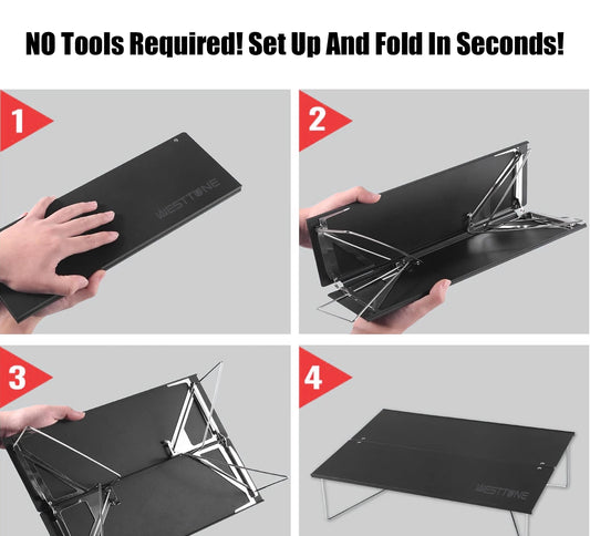 Compact Mini Camping Table | Portable Ultralight Folding Table