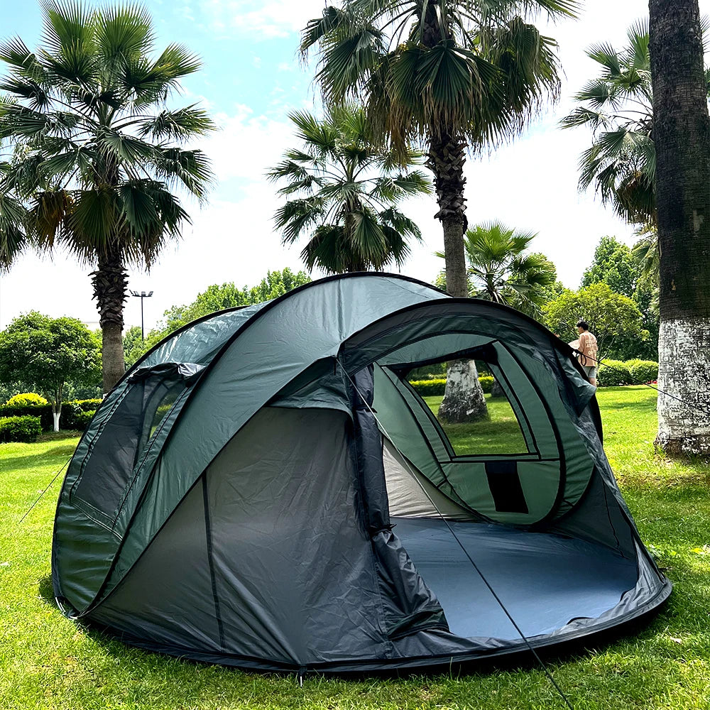 Pop-Up Tent | Waterproof Camping Tent for 5-8 Persons
